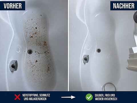 Toilette – Verstopfung beseitigt