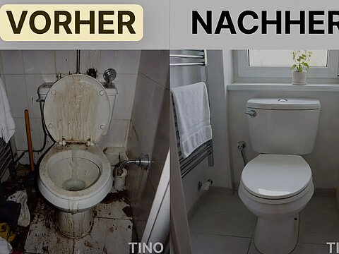 Badezimmer – Komplettreinigung